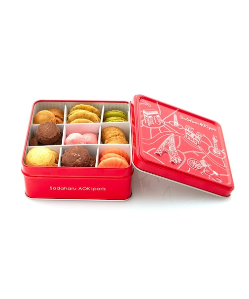 コフレ アソーティモン ドゥ  ビスキュイ ルージュ ドゥミ