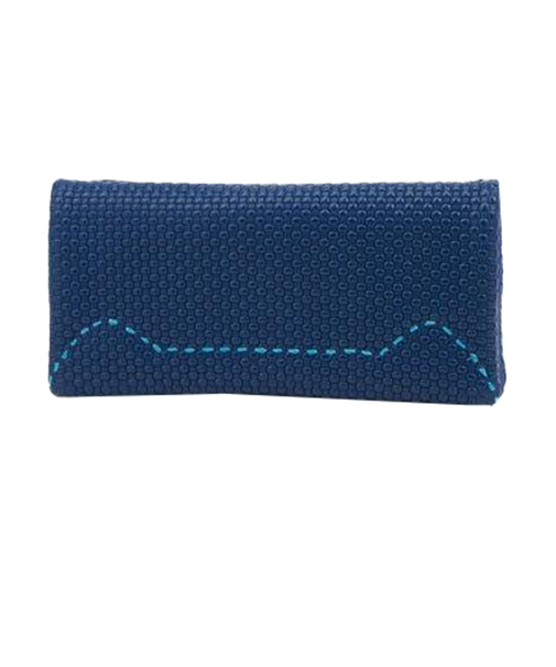 57892エンボスメッシュ かぶせ 長財布 ネコステッチ [tsumori chisato CARRY][ツモリチサト キャリー]