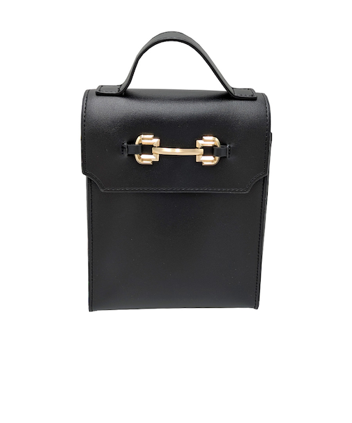 RTG22133ゴールドカラーバックル スクエア ミニショルダーバッグ [リネーム][Rename]