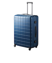 00144チェッカーフレーム スーツケース フレームタイプ 98L 7～10泊 ストッパー付き [プロテカ][PROTECA]