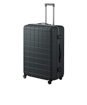 00144チェッカーフレーム スーツケース フレームタイプ 98L 7～10泊 ストッパー付き [プロテカ][PROTECA]