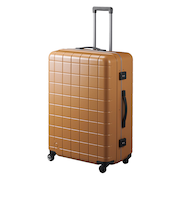 00144チェッカーフレーム スーツケース フレームタイプ 98L 7～10泊 ストッパー付き [プロテカ][PROTECA]