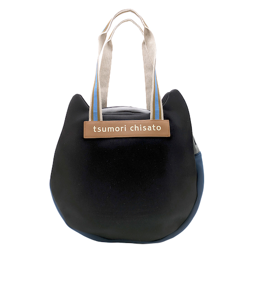 50796ネコかおウレタン トートバッグ [tsumori chisato CARRY