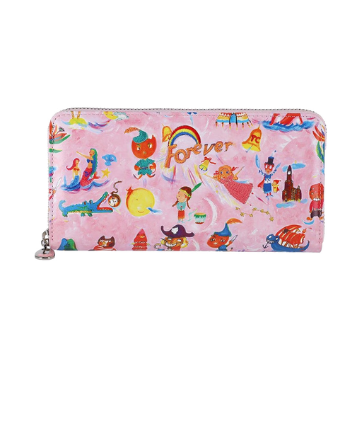 57897ピーターパン ラウンドファスナー長財布 [tsumori chisato CARRY][ツモリチサト キャリー]