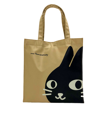 6821-00ナイロンプリント手提げ [O.F.S][オーエフエス]