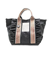 CL2403622WAY FRILL TOTE “THAMES”-L- [THEATRE PRODUCTS][シアタープロダクツ]