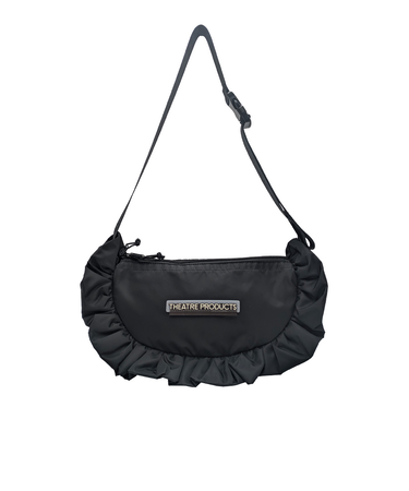 CL240858NYLON FRILL ROUND SHOULDER BAG -L-  [THEATRE PRODUCTS][シアタープロダクツ]
