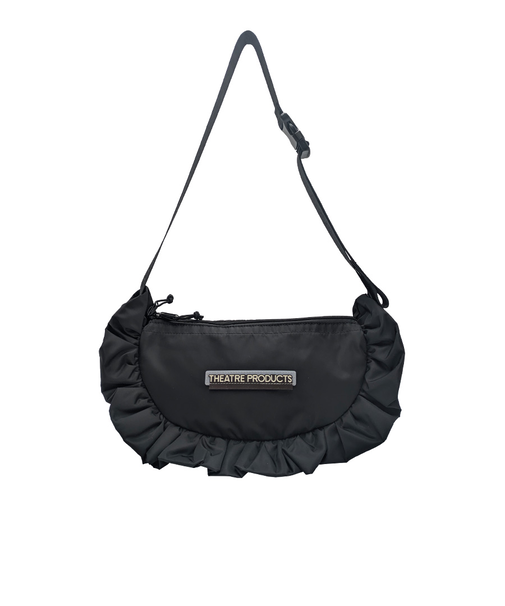 CL240858NYLON FRILL ROUND SHOULDER BAG -L-  [THEATRE PRODUCTS][シアタープロダクツ]