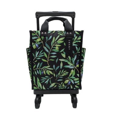 D584-M18エコ オリベーカII ショッピングキャリー T2キャスター 4輪ストッパー付 [SWANY][スワニー]