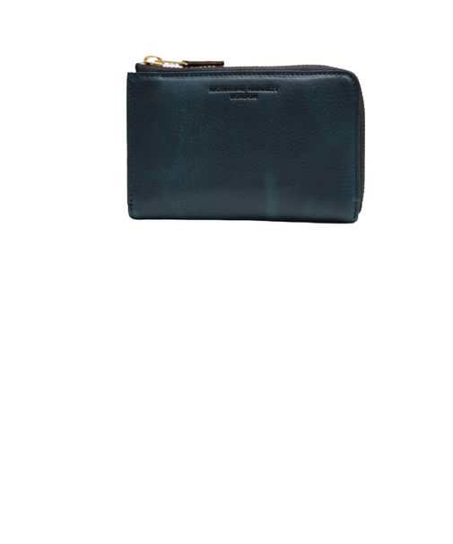 490-59202フルイド 本革 L字型ファスナー 二つ折り財布 [キャサリンハムネット][KATHARINE HAMNETT LONDON]