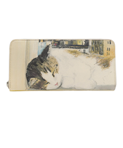 75-1527ラウンド長財布 [マンハッタナーズ][Manhattaners]