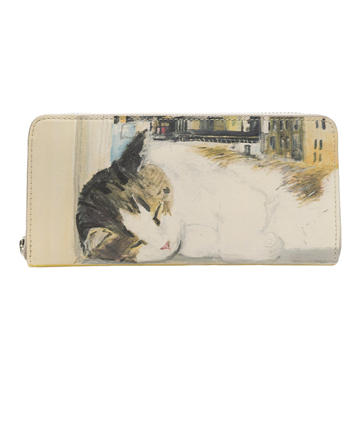 75-1527ラウンド長財布 [マンハッタナーズ][Manhattaners]