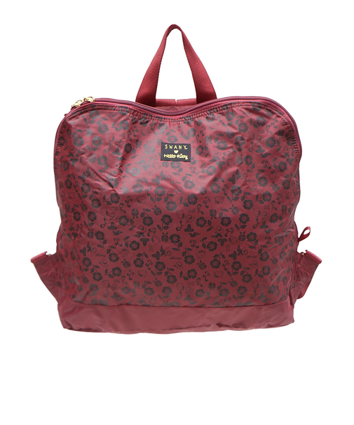 A337リュック S モノクロプリント ハローキティコラボ [SWANY][スワニー]