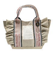CL2310342WAY POLYESTER FRILL TOTE “THAMES”-M-  トートバッグ[THEATRE PRODUCTS][シアタープロダクツ]