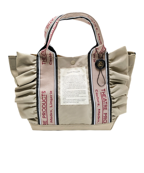 CL2310342WAY POLYESTER FRILL TOTE “THAMES”-M-  トートバッグ[THEATRE PRODUCTS][シアタープロダクツ]