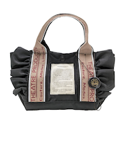 CL2310352WAY POLYESTER FRILL TOTE “THAMES”-S-  トートバッグ[THEATRE PRODUCTS][シアタープロダクツ]