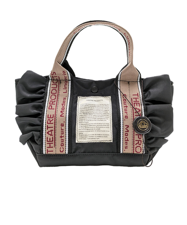 CL2310352WAY POLYESTER FRILL TOTE “THAMES”-S-  トートバッグ[THEATRE PRODUCTS][シアタープロダクツ]
