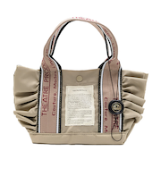 CL2310352WAY POLYESTER FRILL TOTE “THAMES”-S-  トートバッグ[THEATRE PRODUCTS][シアタープロダクツ]