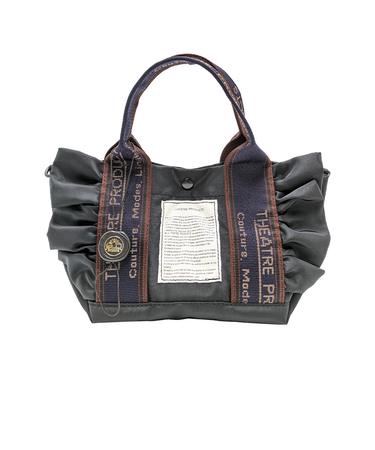 CL2403642WAY POLYESTER FRILL TOTE “THAMES”-S-  トートバッグ[THEATRE PRODUCTS][シアタープロダクツ]