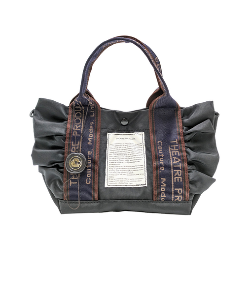 CL2403642WAY POLYESTER FRILL TOTE “THAMES”-S-  トートバッグ[THEATRE PRODUCTS][シアタープロダクツ]