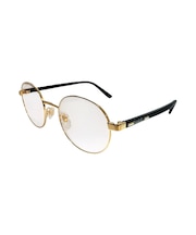 GUCCI メガネ メンズ ラウンド メタルフレーム ゴールド GG1585O-001