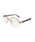 GUCCI メガネ メンズ ラウンド メタルフレーム ゴールド GG1585O-001