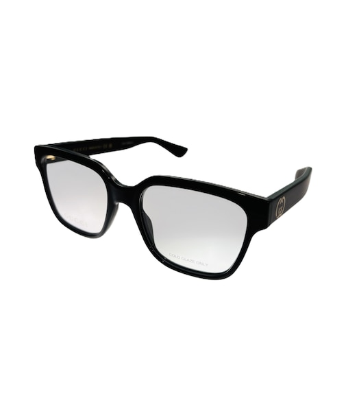 GUCCI メガネ レディースワイドスクエア インジェクションフレーム ブラック GG2193O-001