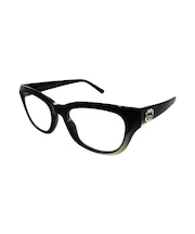 GUCCI メガネ レディースワイドスクエア リサイクルアセテートフレーム ブラック GG2202O-005