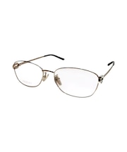 GUCCI メガネ レディース オーバル メタルフレーム シルバー GG2234OA-002