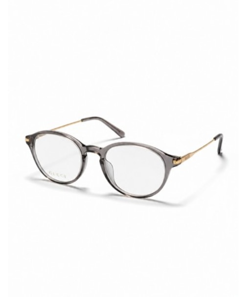 GUCCI メガネ メンズ パントス リサイクルアセテートコンビフレーム グレー×ゴールド GG2253OK-003