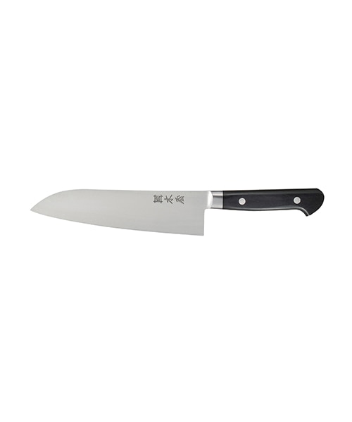 【新品・未使用】木屋 コスミック團十郎 ツバ付 鎌型包丁 180mm｜送料無料 コスミック團十郎 鎌型包丁鍔付 三層 180mm｜ニホンバシキヤ ホンテン