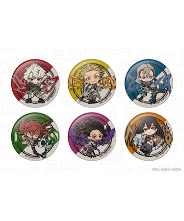 ガチアクタ　ミニキャラ缶バッジ