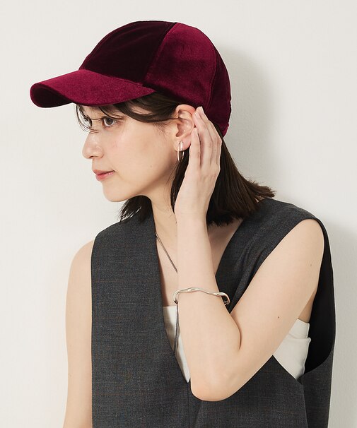 ベロア キャップ