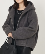 ブークレーフーディージャケット