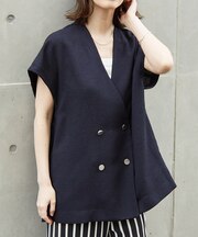 【セットアップ対応】ライトツィードフレンチジャケット