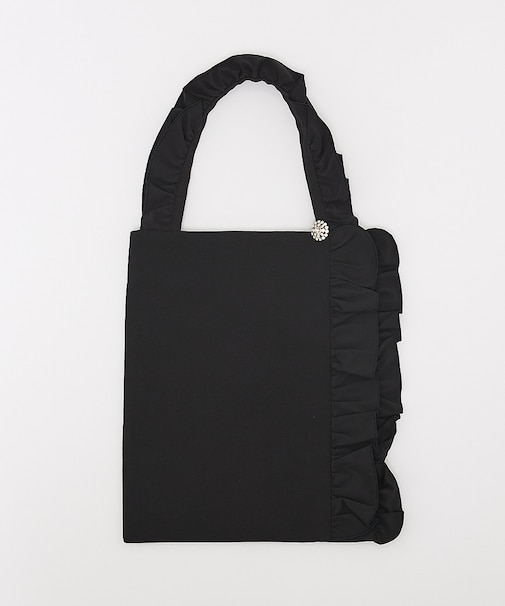 【エニデイカセット】フリルトートバック