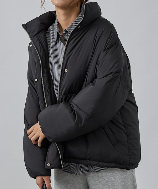 【non-no掲載】中綿オーバースタンドブルゾン