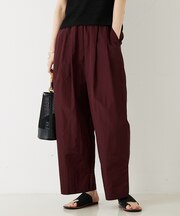 シャイニータフタワイドテーパードパンツ