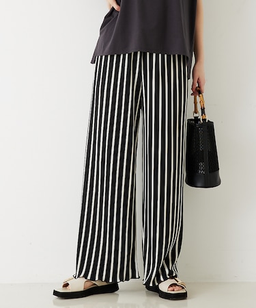 クリスタルプリーツパンツ