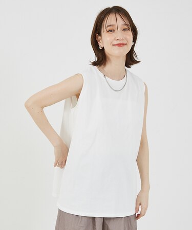 バックスリットノースリ