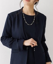 チェーンパールネックレス