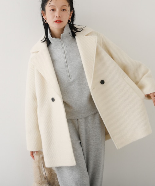 【ロングセラー】ダブルハーフピーコート