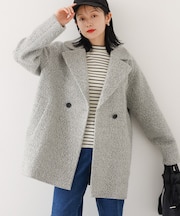 【ロングセラー】ダブルハーフピーコート