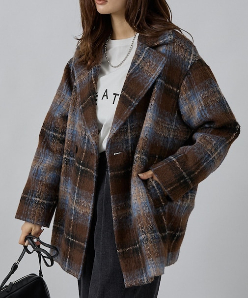 【ロングセラー】ダブルハーフピーコート