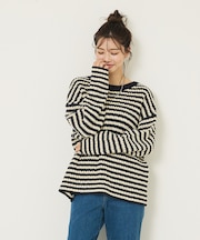 ローゲージ2WAYニット