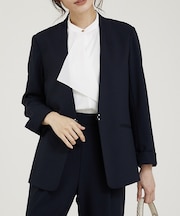 【WEB Domani掲載】【エニデイカセット】ノーカラージャケット