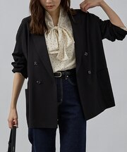 【セットアップ対応】TRストレッチダブルジャケット