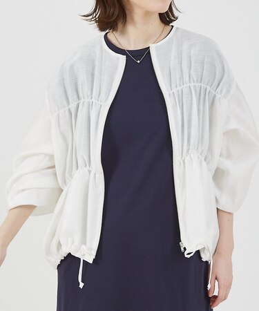 【WEB Domani掲載】シアーシャーリングブルゾン