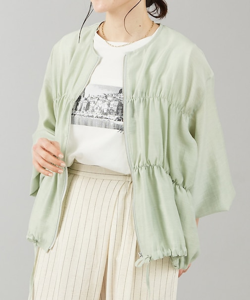 【WEB Domani掲載】シアーシャーリングブルゾン