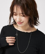ミニボールチェーンコンビネックレス